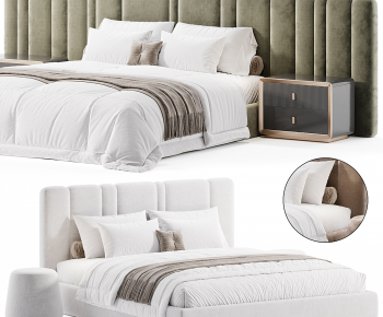 Modern Double Bed-ID:416700864