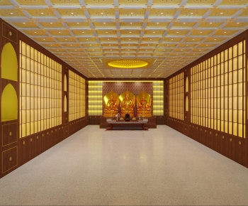 New Chinese Style Buddhist Temples-ID:709547044