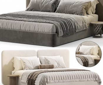 Modern Double Bed-ID:243098976