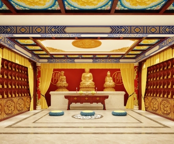 New Chinese Style Buddhist Temples-ID:472166062
