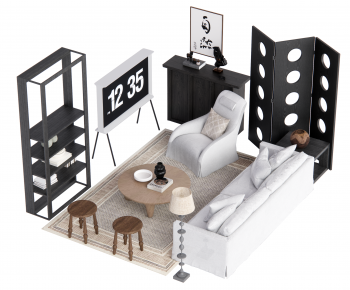 Modern Sofa Combination-ID:180590291