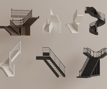 Modern Rotating Staircase-ID:767240579