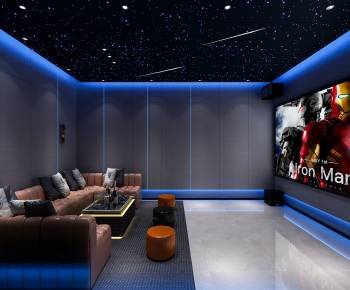 Modern Audiovisual Room-ID:983593948