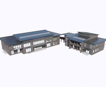 Modern Architecture Of Artistic Style-ID:237535005