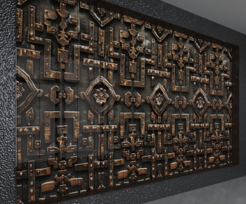 Industrial Style TV Wall-ID:331440933