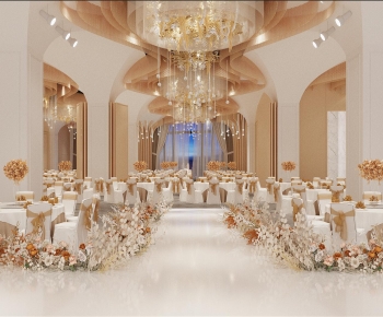 Modern Banquet Hall-ID:958791028