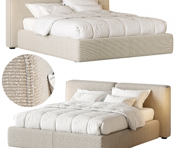 Modern Double Bed-ID:921770102