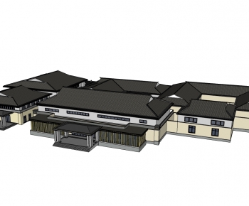 Modern Architecture Of Artistic Style-ID:467649948