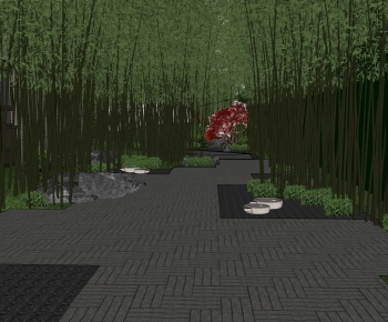 New Chinese Style Garden-ID:232342964