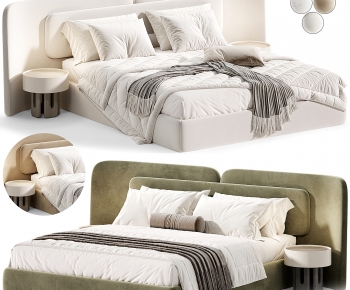 Modern Double Bed-ID:557202106