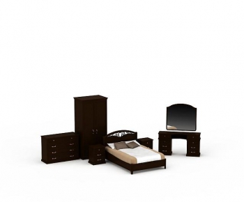 European Style Double Bed-ID:330004931