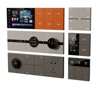 Modern Switch Socket Panel-ID:277081976