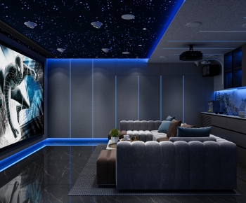 Modern Audiovisual Room-ID:134770932