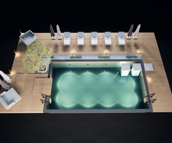Modern Swimming Pool-ID:405324949