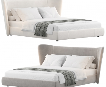 Modern Double Bed-ID:643041178