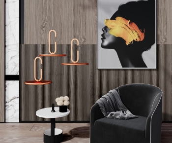 Modern Single Sofa-ID:809556014