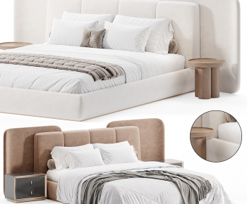 Modern Double Bed-ID:780213126