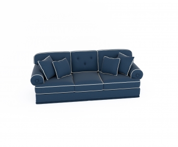 Simple European Style Three-seat Sofa-ID:886907109