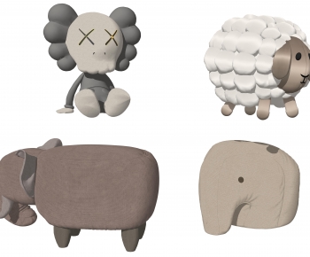 Modern Small Stool-ID:445239548