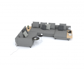 Modern Corner Sofa-ID:580349921