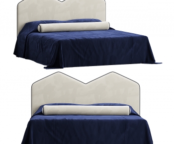 Modern Double Bed-ID:246366985