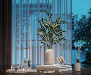 Modern Aquatic Green Plant-ID:705399048