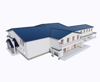 New Chinese Style Architecture Of Artistic Style-ID:909961942