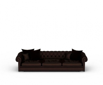 European Style Three-seat Sofa-ID:209948068
