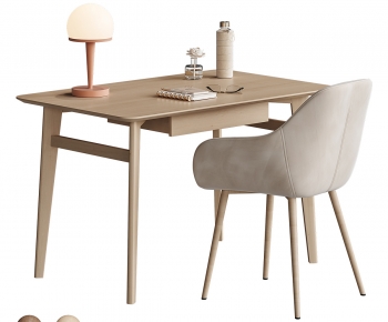 Modern Computer Desk And Chair-ID:410300028