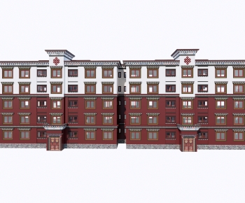 Modern Residential Building-ID:717545991