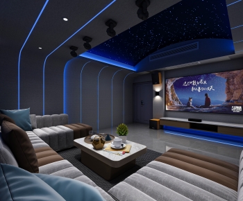 Modern Audiovisual Room-ID:481803898