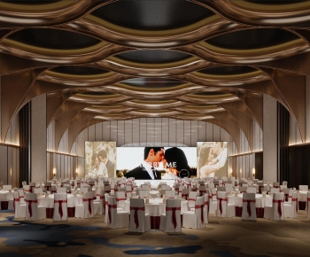 Modern Banquet Hall-ID:274401905