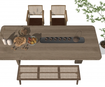 New Chinese Style Tea Tables And Chairs-ID:813215977