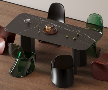 Modern Dining Table And Chairs-ID:888767965