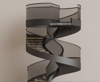 Modern Rotating Staircase-ID:924062975