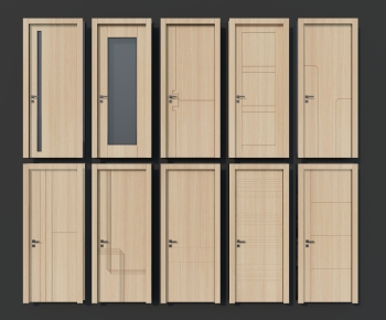 Modern Single Door-ID:264420572