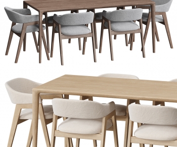 Modern Dining Table And Chairs-ID:941948892