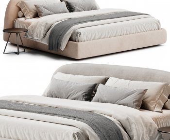 Modern Double Bed-ID:171933895