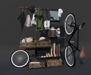 Modern Clothes, Bags And Shoes-ID:611588001