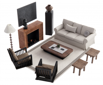 Modern Sofa Combination-ID:151402005