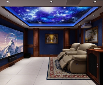 American Style Audiovisual Room-ID:896842006