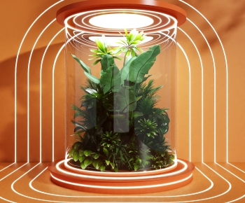 Modern Plant Landscaping-ID:728246938