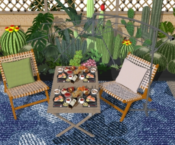 Modern Outdoor Tables And Chairs-ID:982055903