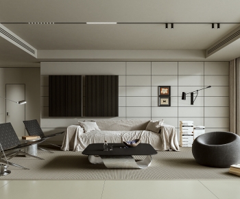 Modern A Living Room-ID:837831023