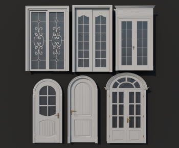 European Style Double Door-ID:912676104