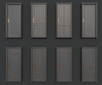 European Style Single Door-ID:905736925