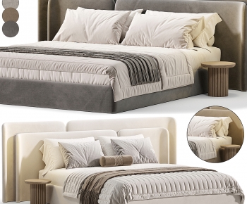 Modern Double Bed-ID:336965083