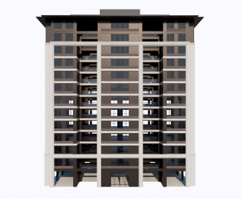 New Chinese Style Residential Building-ID:857350827