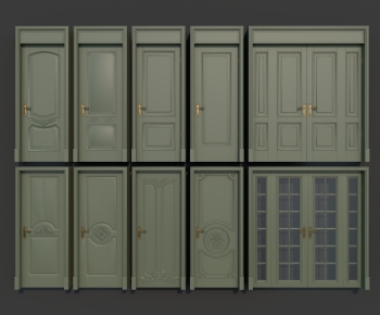 European Style Single Door-ID:635309931