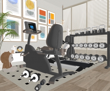 Modern Fitness Equipment-ID:955415967